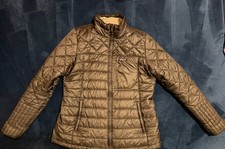 Patagonia Women's Radalie Jacket Gray Size XL Insulated Quilted Puffer Coat