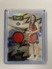 2025 Panini Select WNBA Georgia Amoore Rookie Jersey Patch RC #96 Mystics