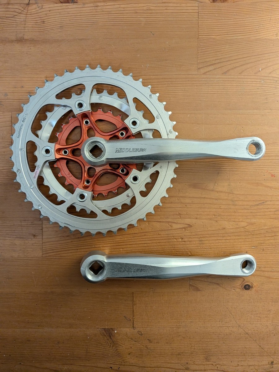 MIDDLEBURN クランクセット 175mm シルバー old mtb Yahoo