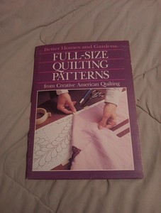 UNCUT Better Homes & Gardens Full Size Quilting Patterns Knitting Sewing 1989