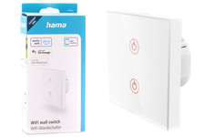 Hama WiFi Touch Wand Licht Schalter Unterputz...
