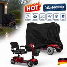 Abdeckplane Wasserdicht Oxford-Stoff Kordelzug Mobilit&auml;tsroller Seniorenmobil