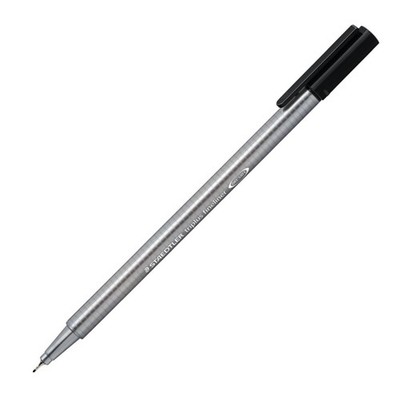 Staedtler Triplus Fineliner schwarz 334-9, in Dreikantform