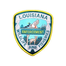 Louisiana Wildlife and Fisheries Law Enforcement Game Warden Patch