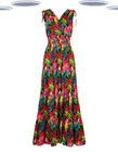Ex Joe Browns Women's Kiana Tiered Sleeveless Floral Tie Shoulder Dress RRP- £60