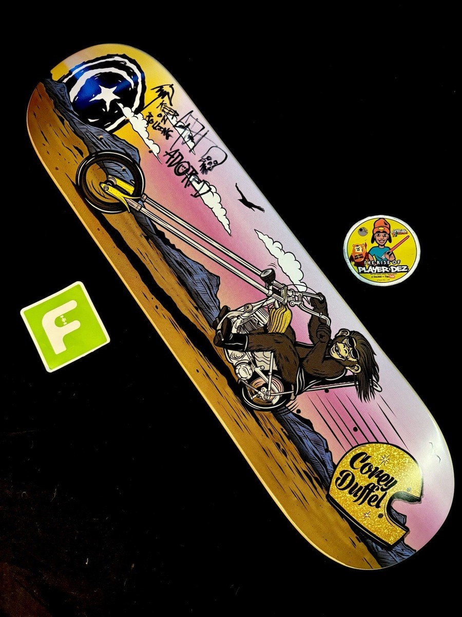 RARE SIGNED Corey Duffel Foundation Early Pro Model Skateboard