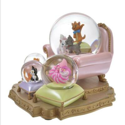 RARE Disney Character Snow Globe I Love My Disney Cat Marie