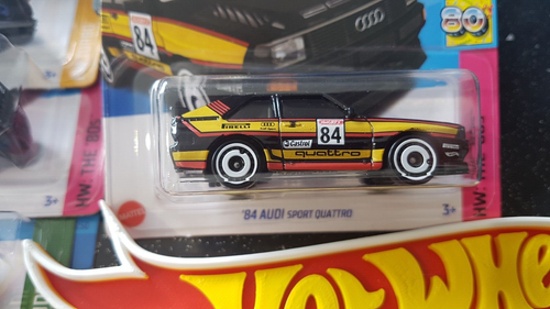 Hot Wheels ~ '84 Audi Sport Quattro, Nero, S/Card. Altri modelli Audi elencati!! - Foto 3 di 10