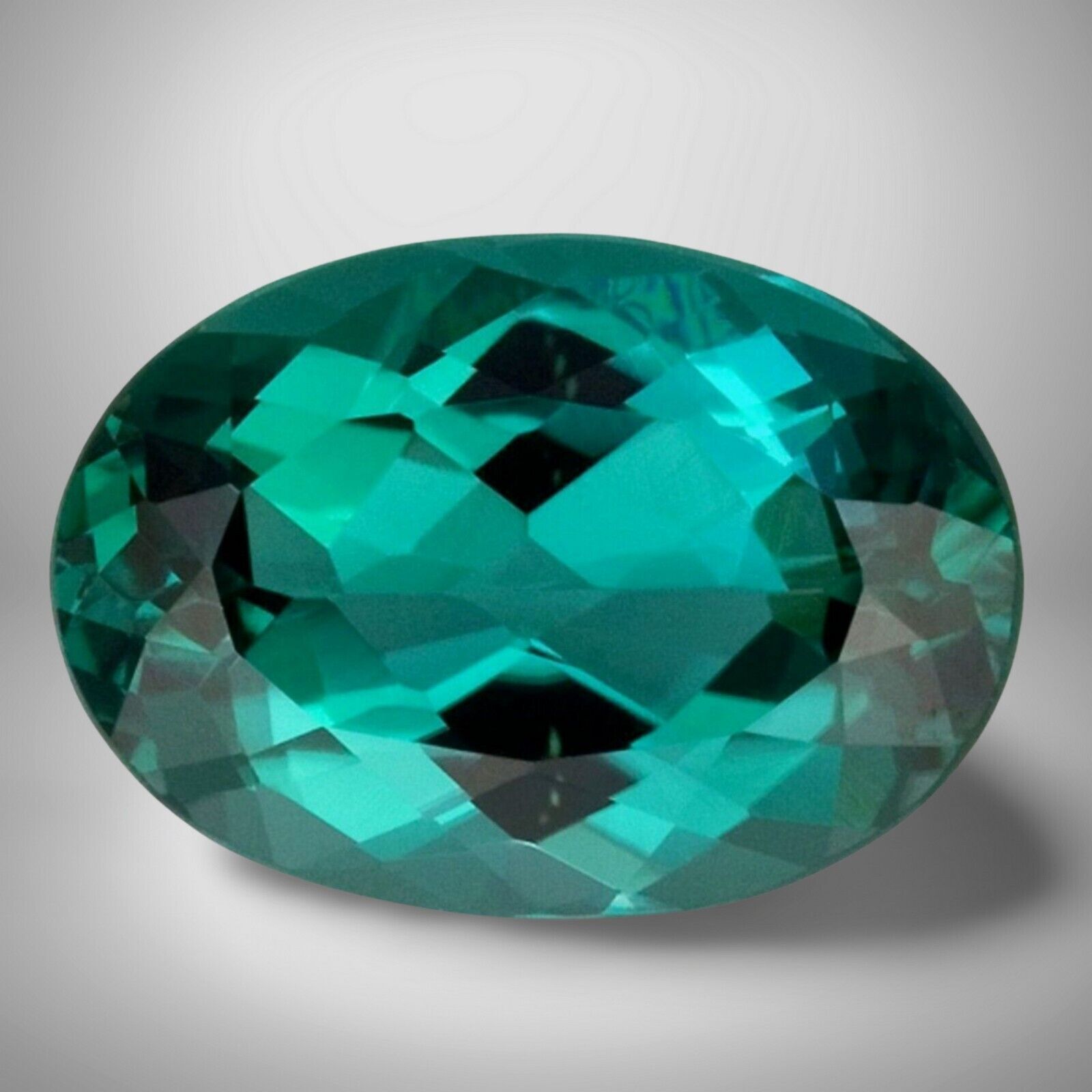 Green Tourmaline Oval Cut AAA+ Gemstone 6.1 Cts 14x10mm Jewelry