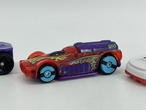 Hot Wheels 6 Piece Cars Lot X Trayn Hi Tech Missle Burger King Formula Solar - Picture 5 of 22