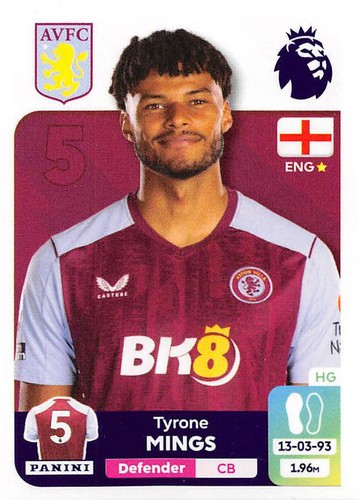 COLECCIÓN DE PEGATINAS PANINI PREMIER LEAGUE 2024 #1 - #225 2023/24 - Imagen 88 de 226