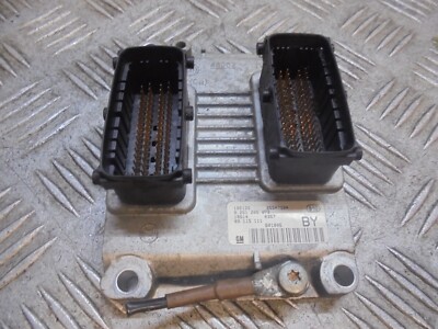 2001 VAUXHALL CORSA C 1.0i 12V Comfort 5DR ENGINE CONTROL UNIT ECU 09115111BY