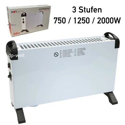 HOTSERIE 2000W Konvektor Heizung Radiator Heizgerät Elektroheizung Heizer Heizkörper