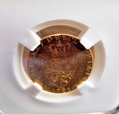 Full Gold Guinea. 1791. George 111. Excellent. Fine example of a classic coin.. - Bild 10 von 10