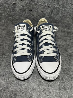 Converse CHUCK TAYLOR All Star Low Top Unisex Canvas Navy Shoes Sneakers M5  W7