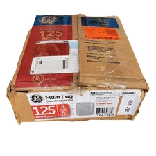 GE 125 Amp Indoor Main Lug Load Center Panel 4 Spaces 8 Circuits Panel TL412CP