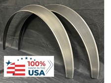 Universal Metal Fender Flares Style 1 Tall 3 Wide 2-piece Set Hand-made