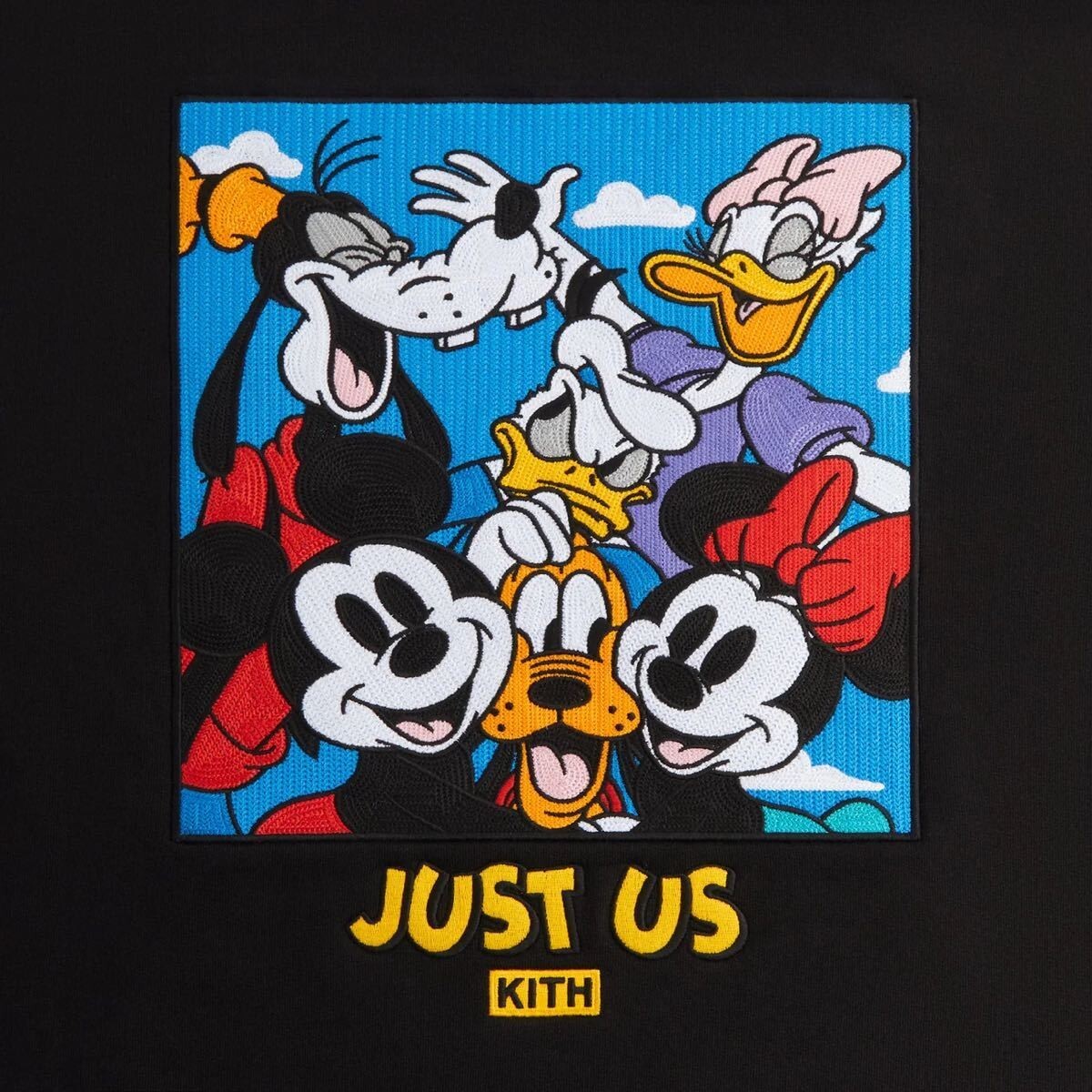 Kith Disney Mickey & Friends Hoodie Black Size XL New | eBay