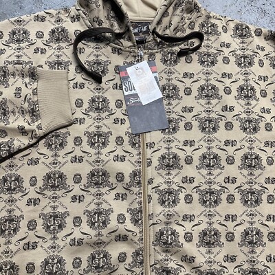 NWT Vintage Y2K Southpole Motif Monogram Hoodie 3XL Jesse NWT Vintage Y2K Southpole Motif Monogram Hoodie 3XL Jesse