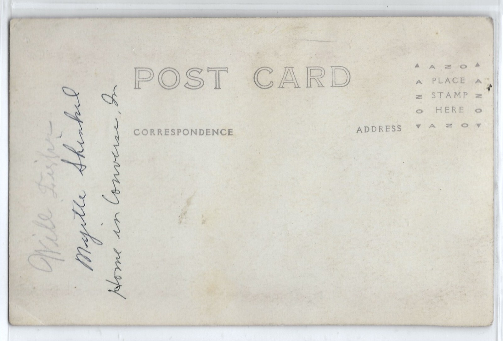 Twostory house, Converse, Indiana; history, photo postcard RPPC eBay