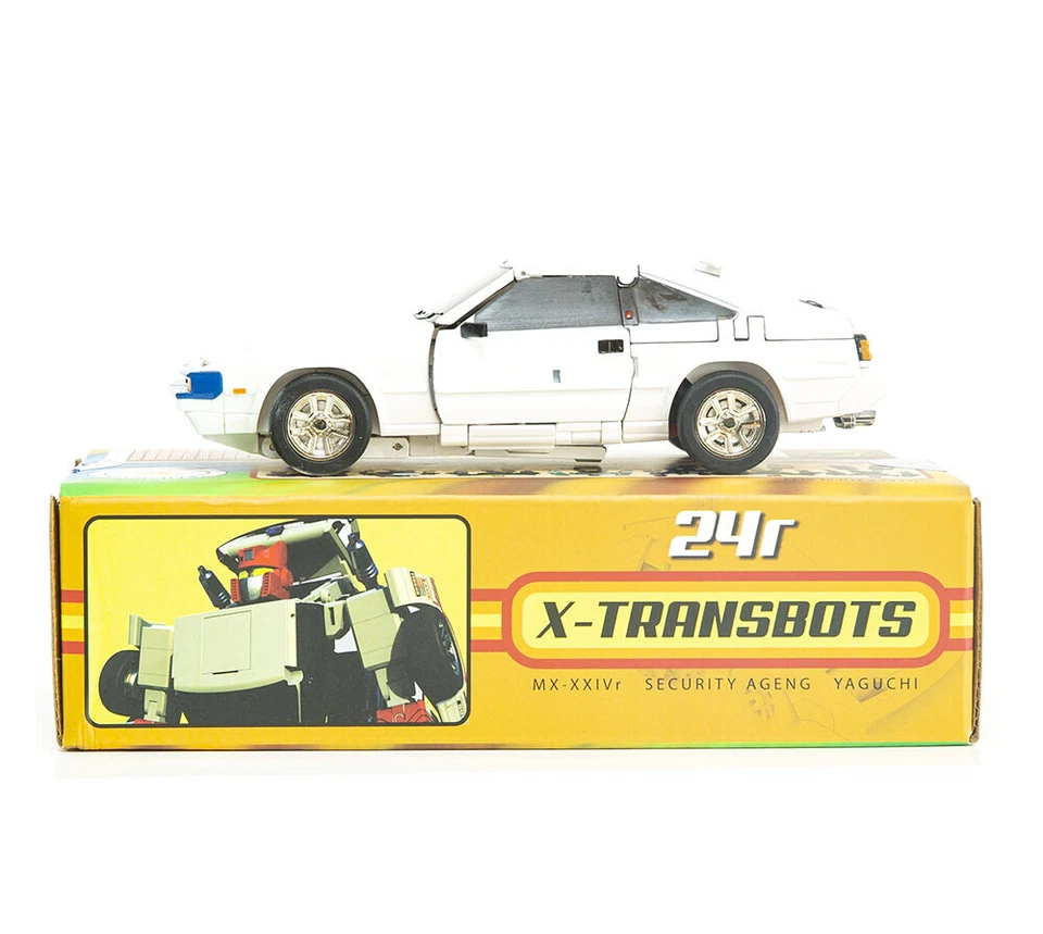 X-Transbots MX-XXIV-R MX-24R Downshift Security Agent Yaguchi Action Figure toy - Image 2 of 4