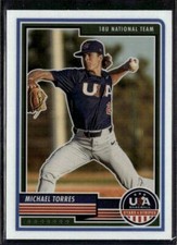 2023 Panini USA Baseball Stars & Stripes #52 Michael Torres