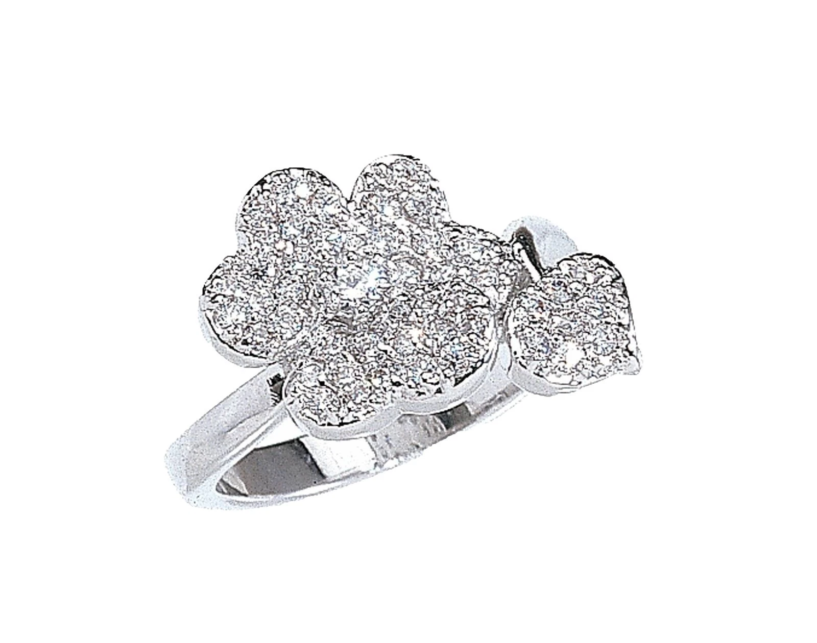 Park Lane Rhodium Plated Band Fashion Rings
