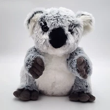 Unipak Plush Koala Bear 11"  Furry Grey White Soft Stuffed Animal Toy 2016 w/Tag