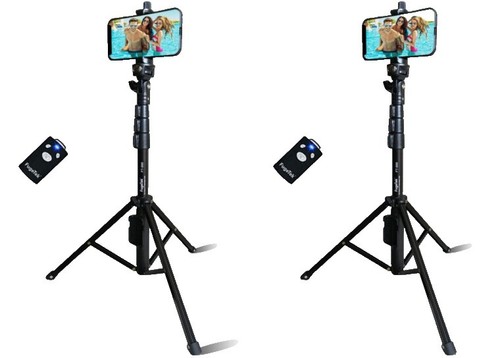 Cikonielf Trépied Pour Perche à Selfie Pour Téléphone Portable 2 En 1