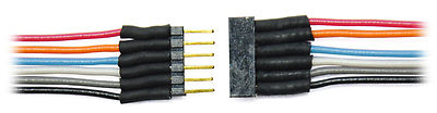 Train Control Systems TCS 1477 6 PIN Micro Connector colored wires