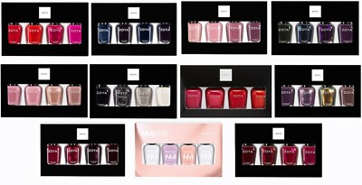 Zoya Nail Polish Quads. Set of Four Bottles. Perfect Holiday Gifts. 