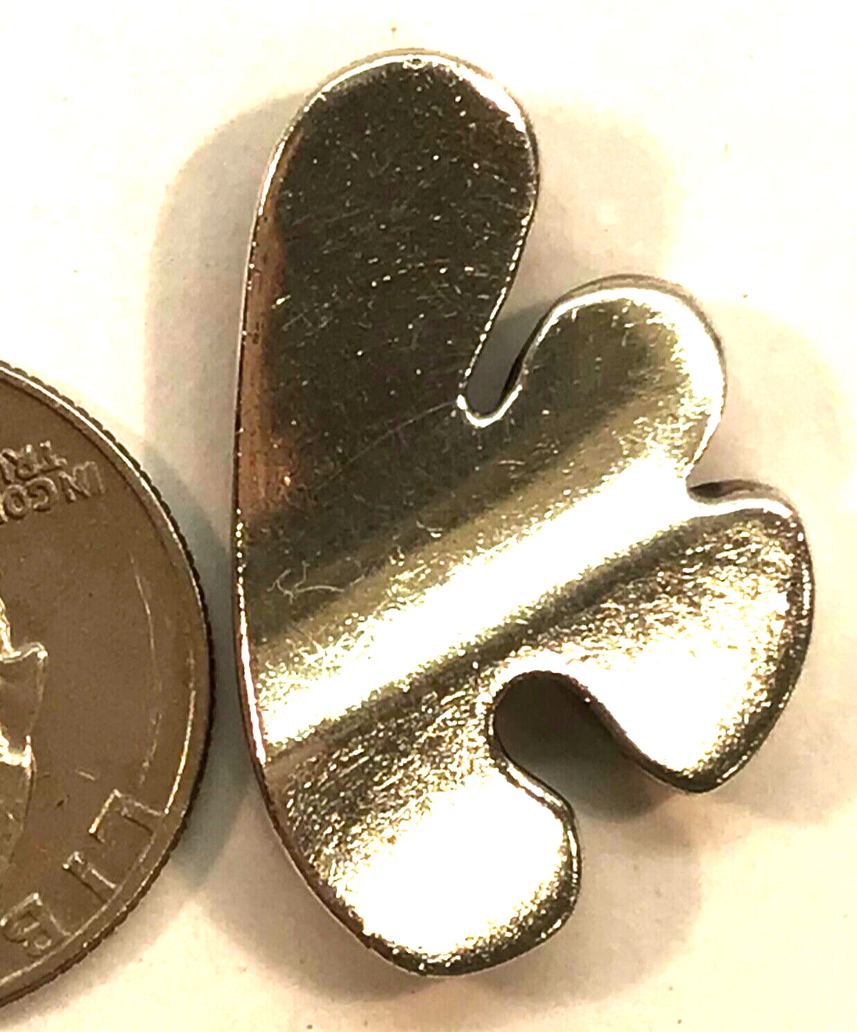 KORET Solid Sterling Silver 'K' Initial MCM Penda… - image 3