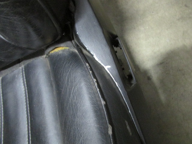 Maserati Quattroporte, LH, Left Front Seat, Black, Used, Wear,