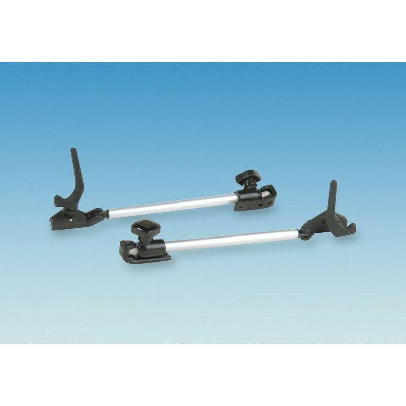Caravan Polyplastic Pair of Slide-on Window Stays 200mm