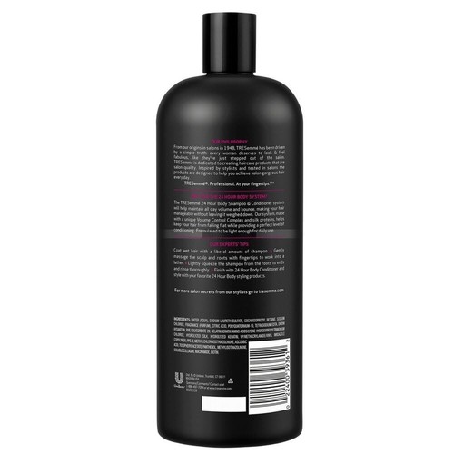 TRESemme Shampoo, 24 Hour Body, Healthy Volume, 828mL - Picture 2 of 3