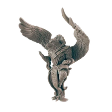 Birdkin Male Monk - Everyday Heroes - Minis - EC3D - - Dungeons & Dragons - RPG 