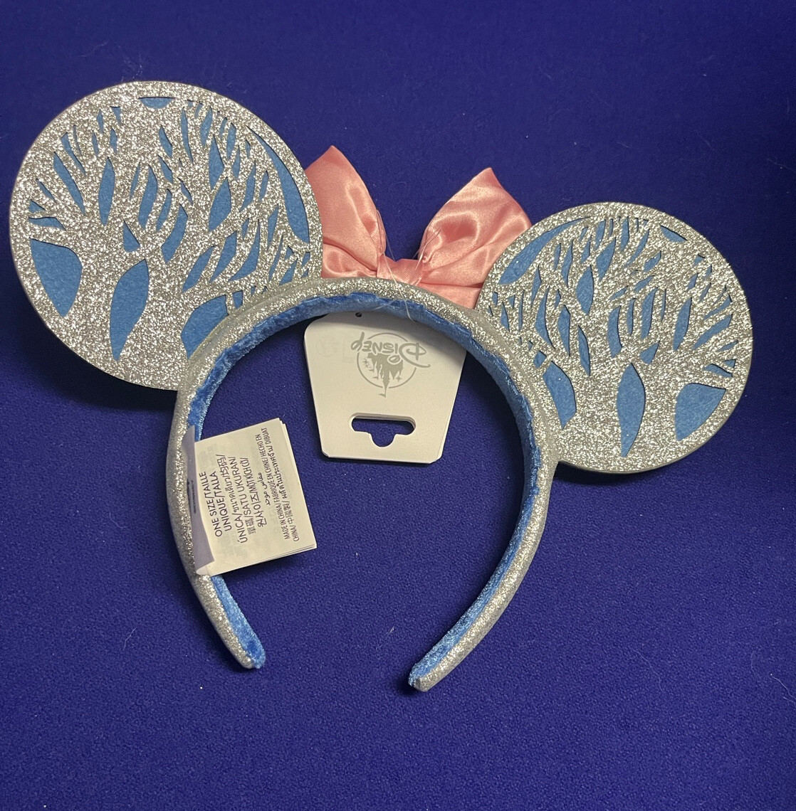 Disney Parks 2023 Holidays Christmas Snowman Mickey Minnie Glitter Ear Headband s-l400.jpg main image 3