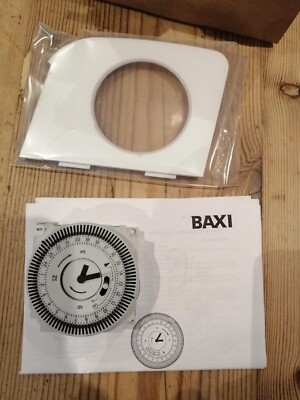 Baxi steckbare mechanische Einkanal-Zeitschaltuhr. 7113487 BRANDNEU VERPACKT SIEHE BILDER