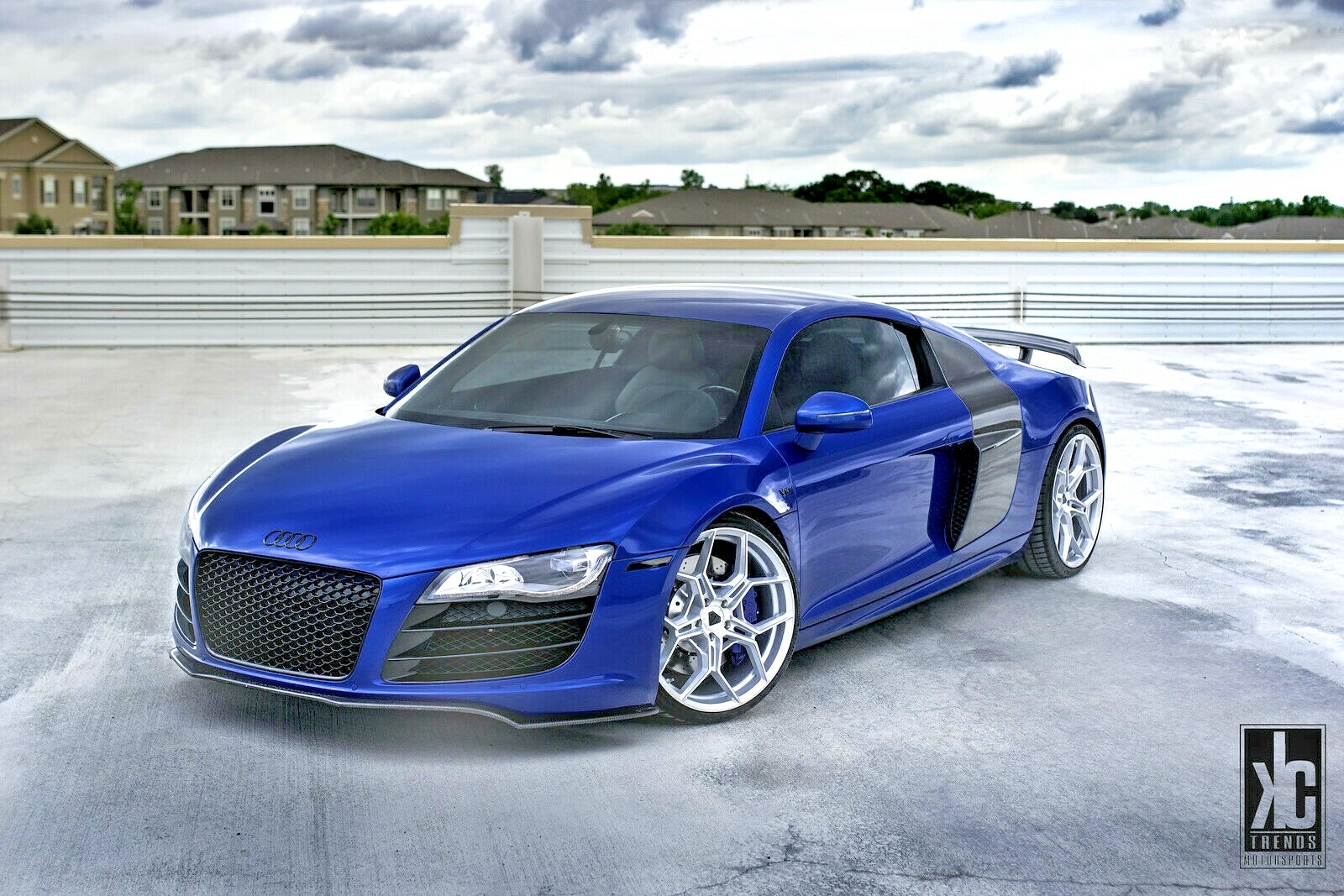 20” FLOW FORGED BD-F25 BRUSHED SILVER WHEELS RIMS FOR AUDI R8 20X9 & 20X11 
