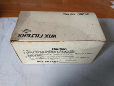 WIX Filters 33200 Fuel (Complete In-Line) Filter