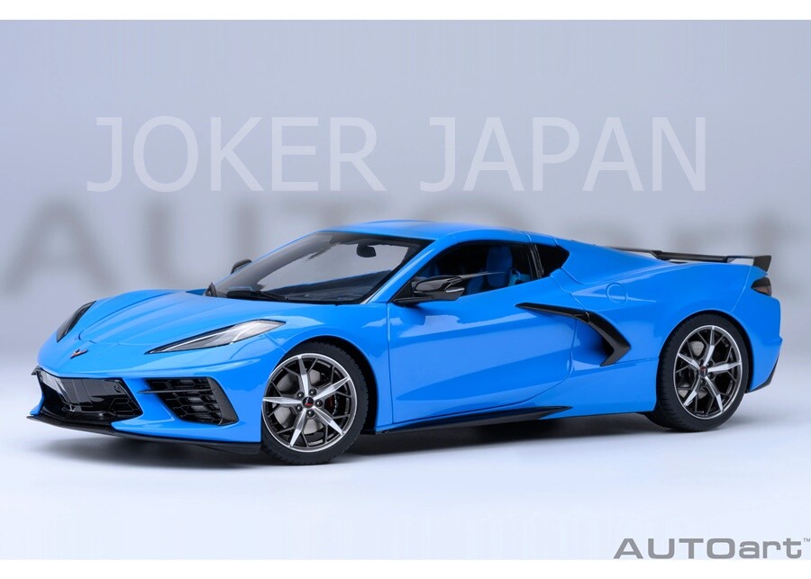 AUTOART Corvette Sting Ray 1/18 オートアート AUTOart 1/18 Chevrolet Corvette (C8) Stingray Z51 Red Finished