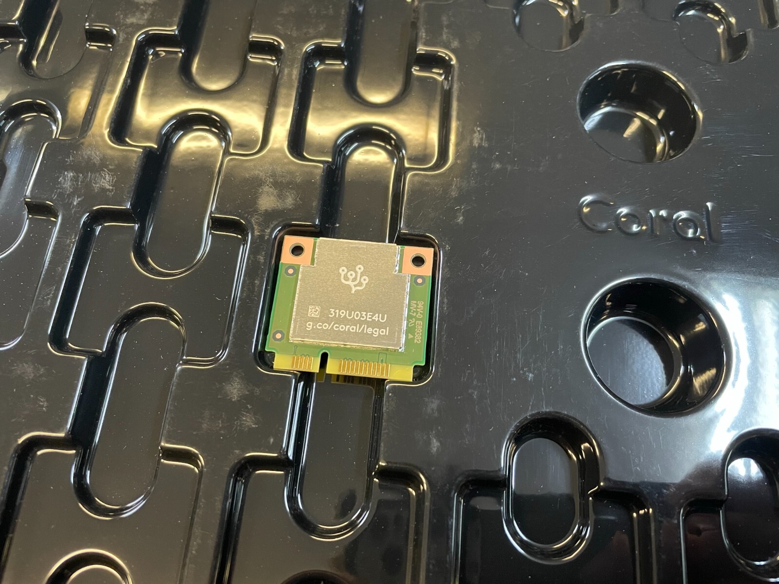 Google Coral M.2 Accelerator with Dual Edge - G650-06076-01 for 