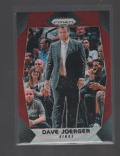 DAVE JOERGER   2017-18 PANINI PRIZM RED RUBY PRIZMS CARD #30