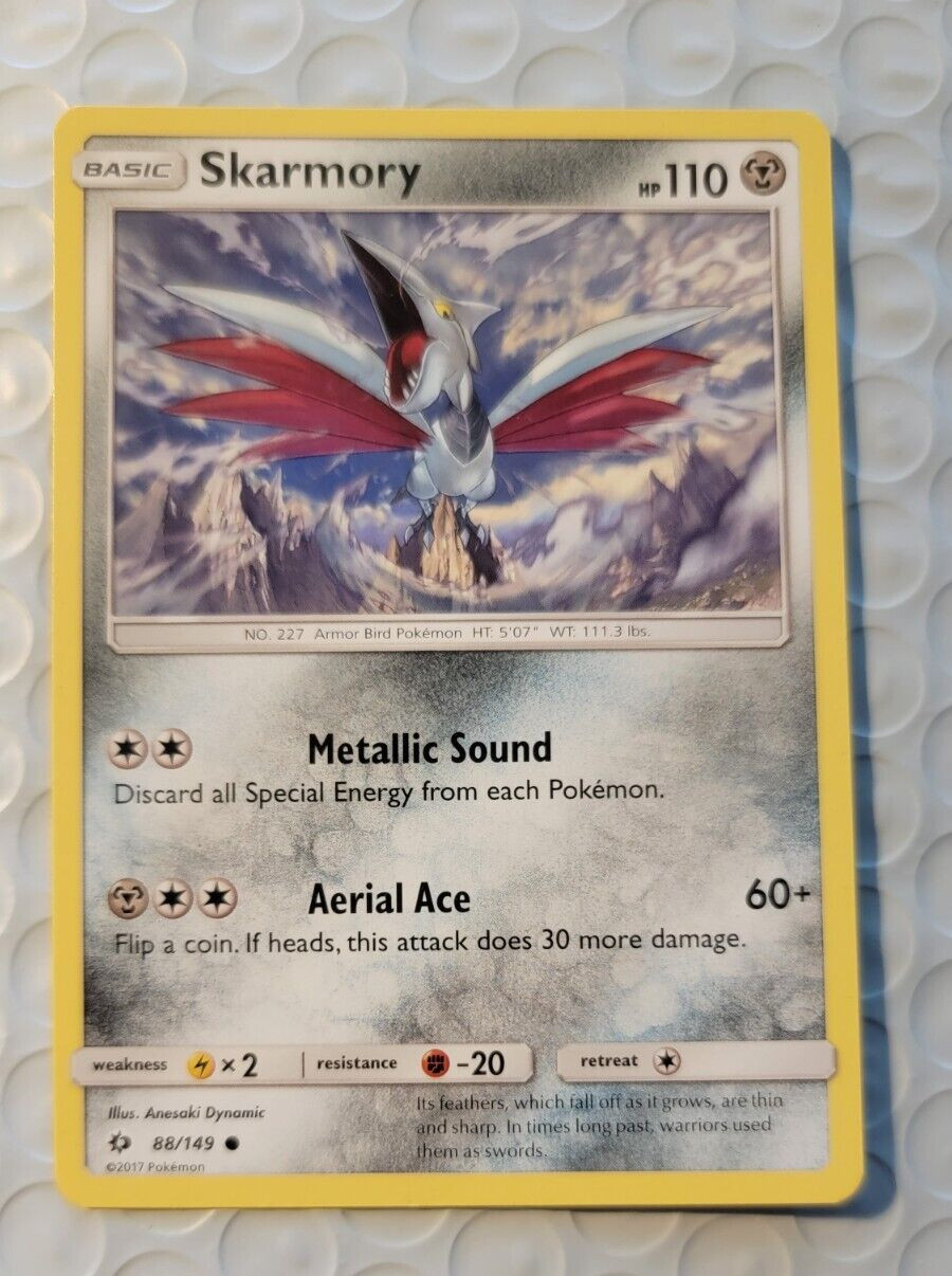 2017 Pokémon TCG Skarmory #88 Basic Pokémon Card LP Lightly Played Excellent