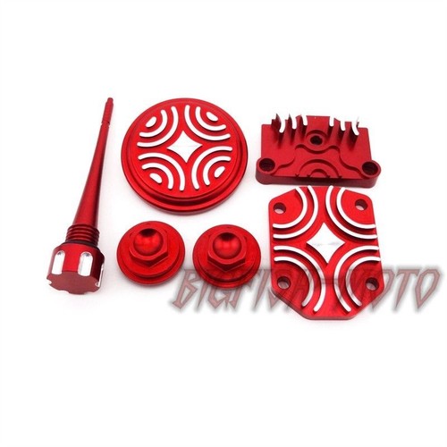 Red Engine Dress Up Kit 50cc 70cc 90cc 110cc 125cc ATV Pit Dirt Bike eBay