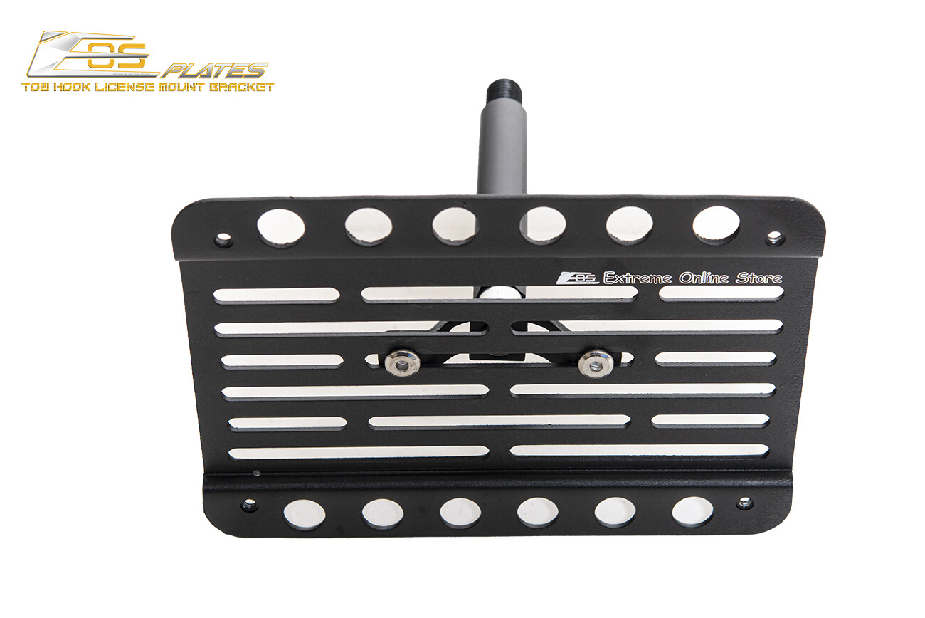 EOS Plate For 07-11 Lotus Exige S Front Bumper Tow Hook License Mount Bracket