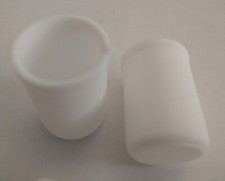 2pc New VWR 89026-024 PTFE 25ml Beaker Teflon Lab Cup +H351890260241D 25 ml .25L