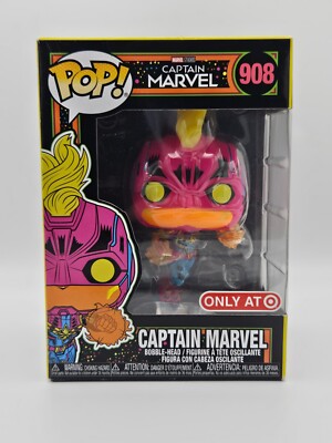 Marvel Glow Captain Marvel 433 Funko Pop Funko Pop Captain Marvel