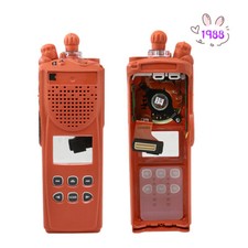 Orange Repair Replacement Housing Case For XTS3000 Model 2 Radio With Speaker