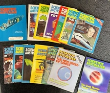 MAGAZINES X 14  'SCIENTIFIC AUSTRALIAN' - 1977-1980 COLLECTORS ITEMS RARE IN VGC